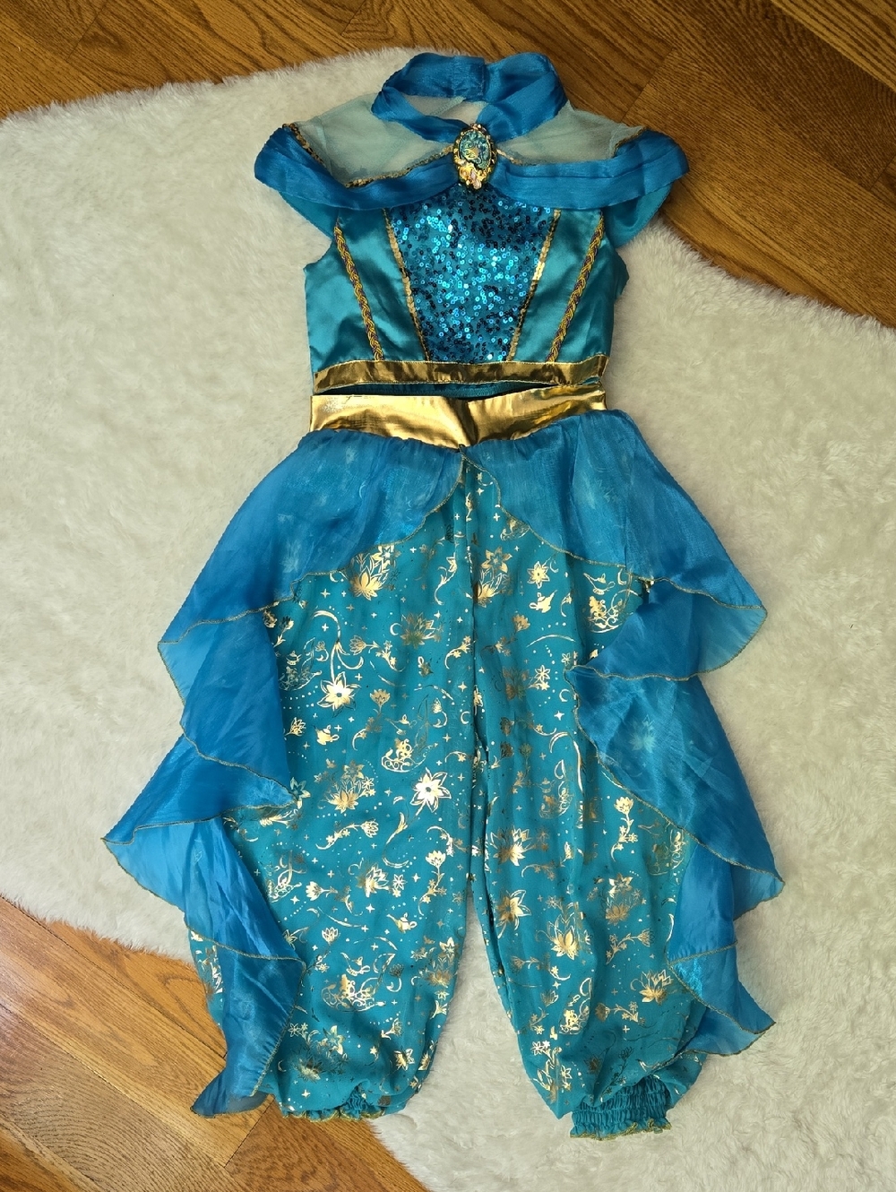 Disney Jasmine Costume, Girls Size 5/6